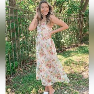 Chicwish Floral Maxi Dress